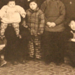Xiaomin and her family, circa 1950 Beijing